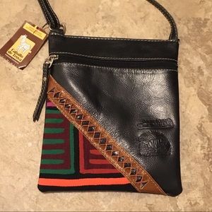 Arte Kuna Colombia Indian Original Crossbody Purse